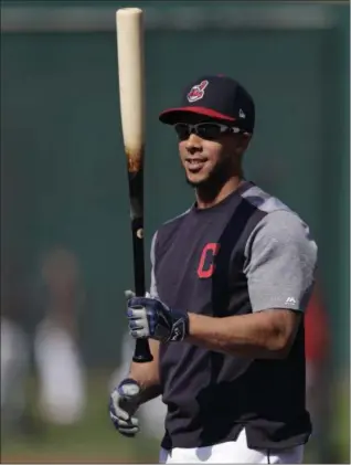  ?? TONY DEJAK - THE ASSOCIATED PRESS ?? Michael Brantley, shown during a workout on Oct. 3 in Houston, will be a free agent this offseason.