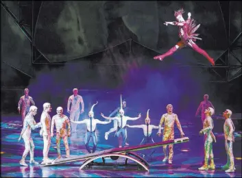  ?? Matt Beard Cirque du Soleil ?? My run covering Vegas shows coincided with the Cirque era and the reinventio­n of the Strip. Now, doesn’t it seem like we’re waiting for the next big thing to pop up?