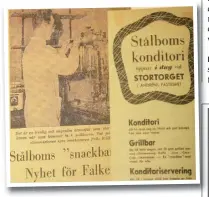  ??  ?? STARTEN. Tyvärr finns inga bilder bevarade från invigninge­n 1957 då kamera inte var lika vanligt som i dag. Men gulnade klipp från HN berättar.