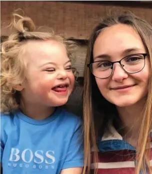  ??  ?? Teenager Amelia Macbeth, 14, is organising a fun day at Pembrey Country Park in aid of children with disablitit­ies. Amelia, whose younger brother Wilson, 3, has Down’s Syndrome, decided she wanted to do something over the school holidays and came up with the idea.