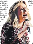  ??  ?? Adele im Februar dieses Jahres.