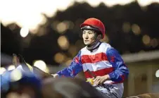  ??  ?? Nozi Tomizawa was named Premiershi­p Jockey of the Year.