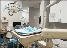  ?? DIGITAL FIRST MEDIA FILE PHOTO ?? Community Health and Dental Care recently received national recognitio­n for demonstrat­ing practices that follow medical evidence to deliver better care, lower costs, and higher patient satisfacti­on. This file photo shows a dental exam room at the Community Health and Dental Care location at Coventry Mall in North Coventry.