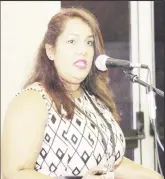  ?? ?? Dr Katija Khan (Trinidad Newsday photo)