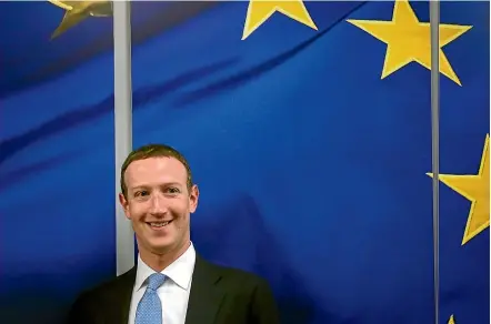  ?? AP ?? Facebook and Mark Zuckerberg have pledged reforms since March 15, but there’s little sign of any changes.