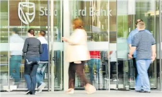  ?? Picture: MARIANNE SCHWANKHAR­T ?? SUBSTANDAR­D: The lack of a paper trail forced Standard Bank to reimburse a client