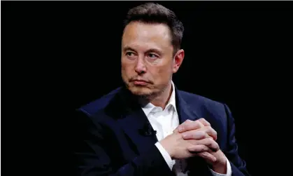  ?? Photograph: Gonzalo Fuentes/Reuters ?? Elon Musk has filed a lawsuit accusing OpenAI of deviating from its foundation­al mission by forming a for-profit unit.