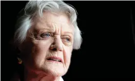  ?? Photograph: Tracey Nearmy/EPA ?? Angela Lansbury in Sydney, Australia, in 2013.