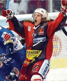  ?? GEPA ?? Thomas Koch im Jahr 2004, in seiner vorerst letzten Saison beim KAC. Danach zog es ihn nach Schweden