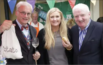  ??  ?? The discerning judges: Peter Robbie, Claire O’Brien and Gabriel Dooley.