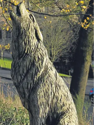  ?? Picture: Jim Crumley. ?? The Stirling wolf is always howling.