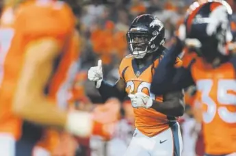  ?? Steve Nehf, The Denver Post ?? Broncos rookie safety Jamal Carter may not have been drafted out of the University of Miami, but his progress during this season could be a sign of good things to come.