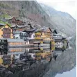  ?? FOTO: DPA ?? Hallstatt mit gasförmige­m Exportschl­ager: nämlich Luft.