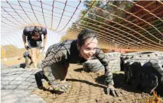  ??  ?? Tough Mudder tests participan­ts toughness and stamina