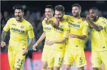  ??  ?? TENDENCIA. El Villarreal está acabando la temporada muy fuerte.