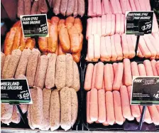  ??  ?? UK sausages will soon be eligible for export to Japan.