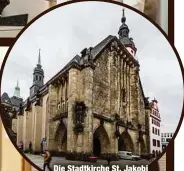 ?? ?? Die Stadtkirch­e St. Jakobi beherbergt bis Mitte April die Kunstausst­ellung „Bekenntnis­se“.