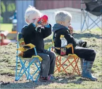  ??  ?? Day out: Waharoa Speedway prides itself on being a family friendly track.