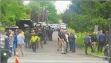  ??  ?? Bordentown Township Standoff