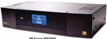  ??  ?? GR Savage SDA3000