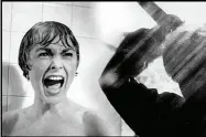  ??  ?? Terrore L’urlo di Janet Leigh nella celebre scena di «Psycho»