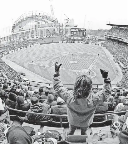  ?? DARREN HAUCK/AP ?? County Stadium was home to the Milwaukee Brewers from 1970 to 2000. Gabe Lacques laments how he never saw it, as well as others.