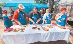  ?? ?? El ganador se dará a conocer el 11 de junio en el festival gastronómi­co, en el Jardín Principal de Salvatierr­a.