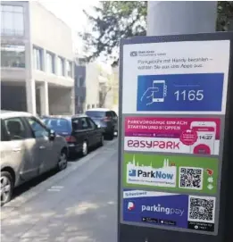  ?? TAM ?? Die Parkuhren in Zürich lassen sich nun digital füttern.