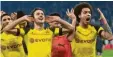  ?? Foto: dpa ?? Die neuen Gesichter des BVB: Thomas Delaney (links) und Axel Witsel.