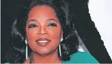  ??  ?? OPRAH. “Sigue tus instintos es donde la verdadera sabiduría se manifiesta”.