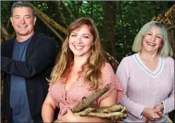  ??  ?? reUNIteD: Charlotte Church with her mother Maria and stepfather