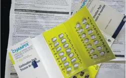  ?? DEBRA BRASH/ TIMES COLONIST FILES ?? An Ontario court has certified a class action against Pfizer Canada, manufactur­er of Champix, alleging the drug triggers psychologi­cal side- effects.