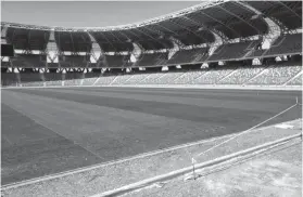  ??  ?? Le nouveau stade d’Oran