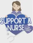 ??  ?? CAMPAIGN: Support a Nurse logo.