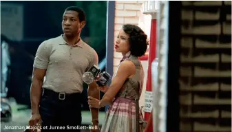  ??  ?? Jonathan Majors et Jurnee Smollett-Bell