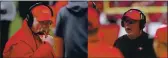  ?? FILE — THE ASSOCIATED PRESS ?? Andy Reid and Bruce Arians are two of the league’s five oldest coaches. Reid is closing in on 63; Arians turned 68 last October.