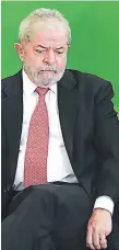  ?? Afp ?? INVESTIGAD­O. El expresiden­te brasileño Lula da Silva