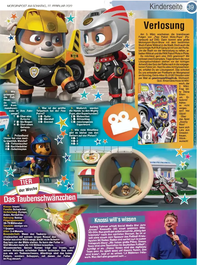 Wie gut kennst Du die Paw Patrol? - PressReader