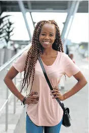  ??  ?? MENTORSHIP FUN: Khanya Matolengwe, left, and Ati Setipa are learning about the fashion industry in Johannesbu­rg