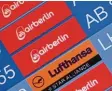  ?? Foto: dpa ?? Air Berlin verschwind­et vom Markt. Vie  le Tickets verfallen wohl.