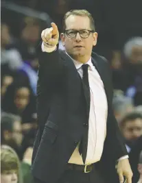  ?? GETTY IMAGES ?? Raptors coach Nick Nurse likes the return-to-play plan because it sticks closely to the traditiona­l NBA way of doing things.