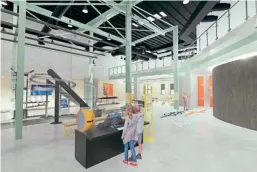  ?? ?? An artist’s impression of Wonderlab: The Bramall Gallery at the National Railway Museum in York. NRM