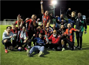  ?? ?? Frontline Reserves won the Slough Town Junior Cup last season. Photo: Gary House