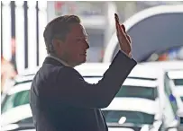  ?? PATRICK PLEUL/ASSOCIATED PRESS FILE PHOTO ?? Tesla CEO Elon Musk attends the March opening of a Tesla factory in Grünheide, Germany. Many people are puzzled on what a Musk takeover of Twitter would mean for the company and even whether he’ll go through with the deal.