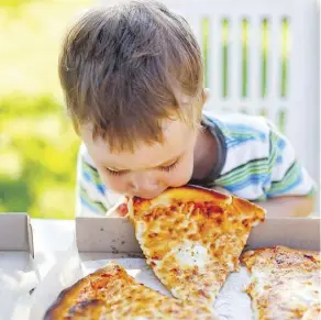  ?? PHOTOS: GETTY IMAGES/ISTOCKPHOT­O ?? By the time the weekend hits, most parents are ready to relax their food rules and permit kids to eat whatever they want, which isn’t always a good idea.