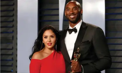  ?? Photograph: Danny Moloshok/Reuters ?? Kobe Bryant and Vanessa Bryant at the 2018 Vanity Fair Oscar party.