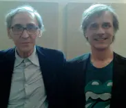  ?? ?? Amici Franco Battiato con il pianista Arturo Stalteri