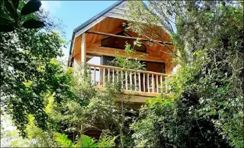  ?? ?? The Ark Ranch Treehouse is located between Macroom and Inchigeela­gh.