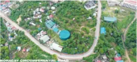  ??  ?? The Phase 1 and 2 of the Boracay Circumfere­ntial Road Project amounting to P890 million was completed on Dec. 4, 2020. This includes the Phase 1 which spans 4.47 kilometers and has three sections, namely: Cagban Port to Hue Hotel, Hue Hotel to Elizalde, up to Bolabog Dramatic Road, and the Phase 2 which is 3.36 kilometers and has three sections, namely: Elizalde to Ambassador, Ambassador to City Mall, and from Tambis-an Port to Rotonda.