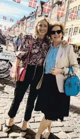  ?? INSTAGRAM. ?? MARIE CHANTAL MILLER Y ANA MARÍA DE GRECIA. Tras criticar la actitud de la reina Letizia con la reina Sofía, la esposa del príncipe Pablo de Grecia posa feliz con su suegra